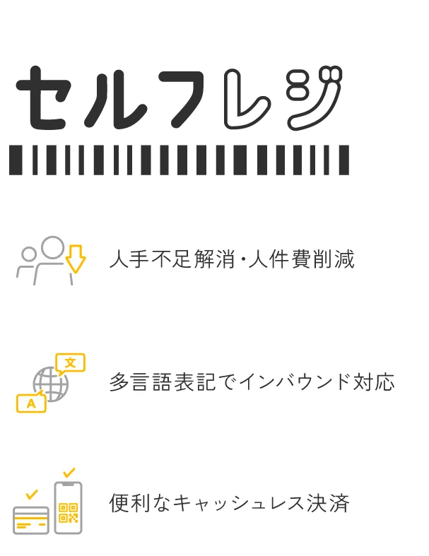 業界最安値！セルフレジ